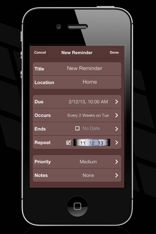 iPhone Screenshot 1